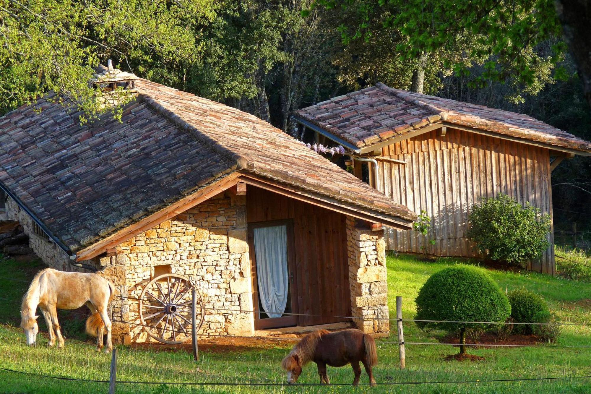 Eco-Hameau Du Sentier Des Sources Villa Sarlat-la-Caneda Ngoại thất bức ảnh